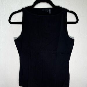 ASOS Black Fitted Sleeveless Tank Top